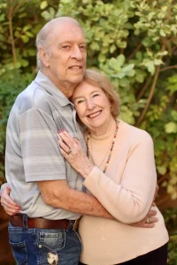 Photo of a senior couple
