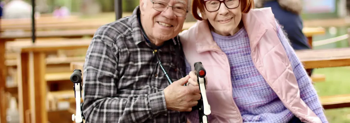 Photo of a senior couple