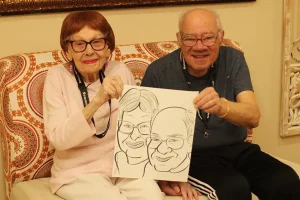 Photo of a senior couple