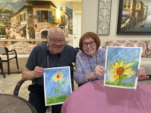 Photo of a senior couple