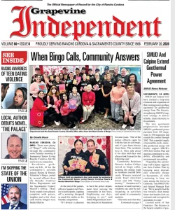 Photo of a newspaper article