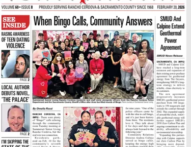 Photo of a newspaper article